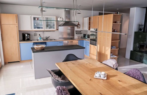 Sumvitg Apartment | Lovely apartment for 6 guests with WIFI, TV, patio and panoramic view