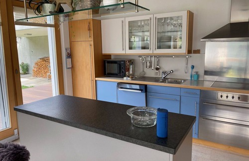 Sumvitg Apartment | Lovely apartment for 6 guests with WIFI, TV, patio and panoramic view