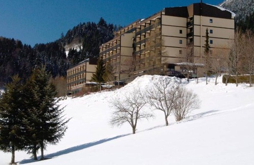 Tauplitz Apartment | Lovely apartment for 3 guests with pool, WIFI, TV, balcony, pets allowed and parking