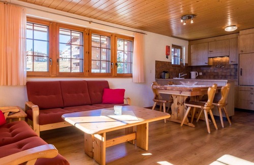 Riederalp Apartment | Lovely apartment for 4 people with WIFI, TV and balcony