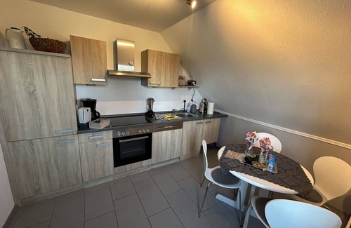 Westerholt Apartment | Lovely apartment for 4 guests with WIFI, TV, patio and pets allowed