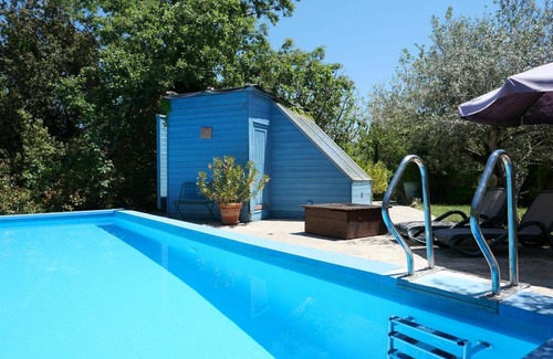 Montieri House | Lovely apartment in villa for 7 guests with pool, patio and pets allowed