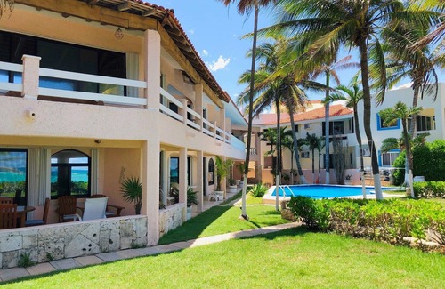 Akumal Condo | Lovely beachfront 2 BR/2BA condo. Gated community - Pool, Wifi, AC