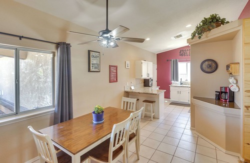 Sunridge Estates House | Lovely Bullhead City Retreat w/Patio & Grill!