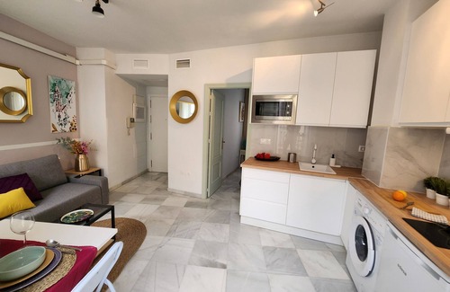 San Julian Apartment | Lovely Center Apartments Sol with two balconies facing the street and bright