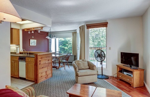 Warren Apartment | Lovely condo near skiing with 3 pools, hot tub, sauna, fitness room & balcony