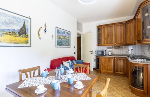 San Bartolomeo al Mare Apartment | Lovely apartment for 4 guests with pool, WIFI, TV, terrace and panoramic view