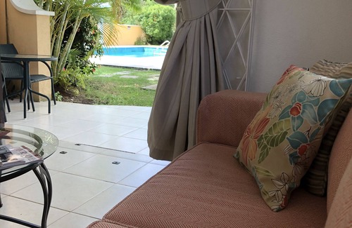 Blue Waters Apartment | Lovely one bedroom ground floor apartment with swimming pool and gardens