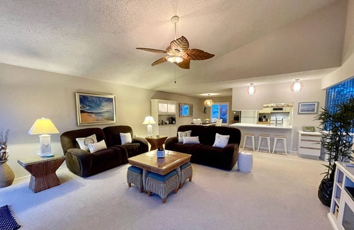 Beach Haven West House | Lovely Spacious Waterfront escape (or WFH) Kayaks, 72' dock, mins to LBI beaches