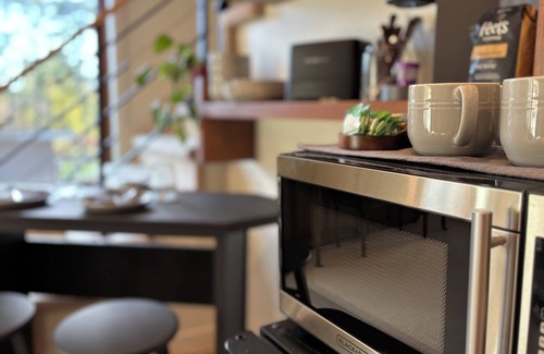 Bloomington Apartment | Lux Loft Plus Near IU, Sustainable, Custom Private Apartment + EV Charger
