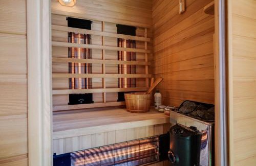 Bosgebied Hoenderloo Ski Chalet | Luxe Chalet Veluwe Sauna en Hottub