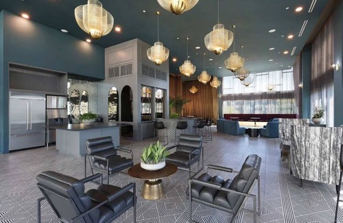 Lyon Street Apartment | Luxe Deco Haven with Pool Gym Parking Close to Disneyland