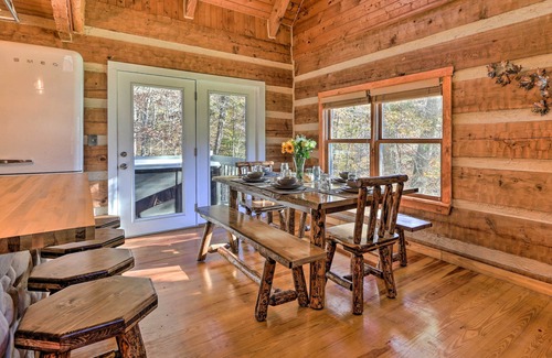 Logan Cottage | Luxe Dog-friendly Cabin w/Hot Tub & Game Room