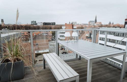 Innenstadtring Apartment | Luxuriöses Loft über den Dächern Münsters 150 m²