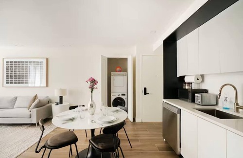 Central Park South Apartment | Luxurious 1BR w/Private Patio near Central Park