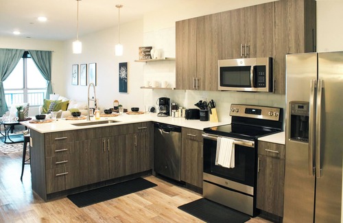 Downtown Louisville Apartment | Luxurious Apartment in the Heart of Downtown Louisville! King Bed, Pool, Gym!