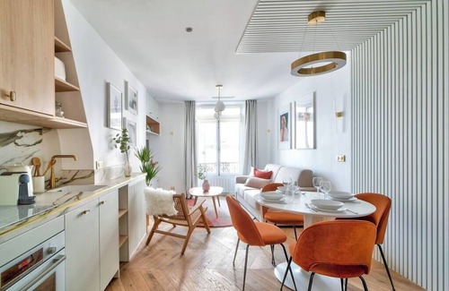 Quartier du Faubourg-Montmartre Apartment | Luxurious apartment with air conditioning