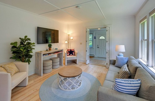 East Moriches House | Luxurious Eastport Retreat w/ Private Pool!