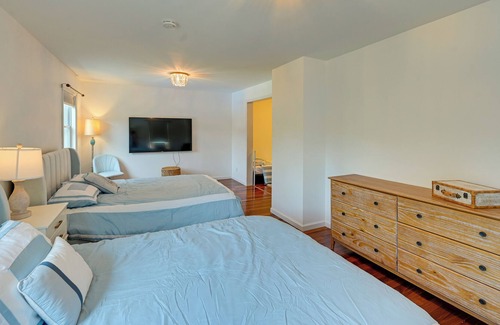 East Moriches House | Luxurious Eastport Retreat w/ Private Pool!