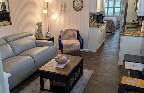 Lutz Condo | Luxury 1BR King Condo, Ground Floor, Lanai - Clothing Optional