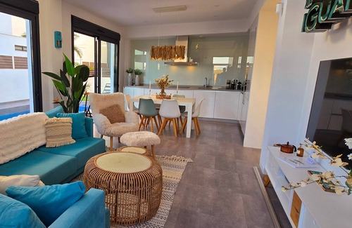 Puerto Marino Villa | Luxury 3 Bed modern villa with private pool only 8 minutes from Airport & beach