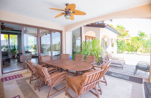 Samara Villa | Luxury 5 bedroom house, 40-foot saltwater pool, 10 minute walk to beach