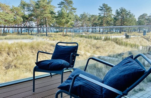 Prora Apartment | Luxury accommodation Rügenloft 4 in Prora Düne 7 with private sauna and fireplace