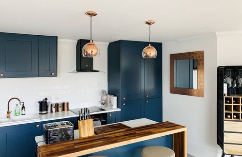 Swanage Apartment | Luxury apartment with balcony, views across Purbeck hills and sea