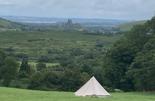 Kingston RV Rental | Luxury bell tent (C) in private, stunning spot.