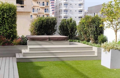 Kerem HaTeimanim Apartment | Luxury Condo With Ocean Views & Private Terrace