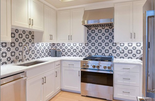 Historic Downtown District Cabin | Luxury condo with king bedroom, two bathrooms, full kitchen.