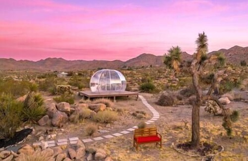 Joshua Tree Highlands House | Luxury Desert Gem~HotTub~GameRoom~360 Views~5 Min to Park