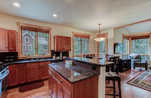 Keystone House | Luxury Keystone Townhome w/Gorgeous Views from Two Private Balconies!