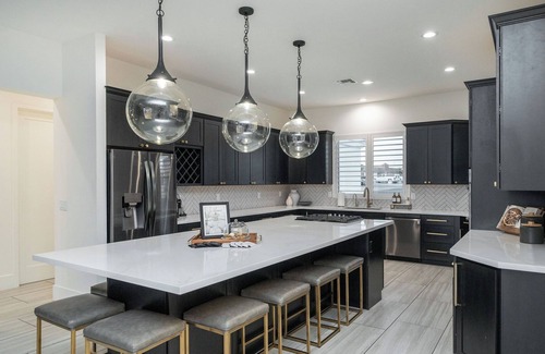 Lake Havasu City House | Luxury Lakeview Estate, w/Heated Pool & Spa, Firepit near Marina