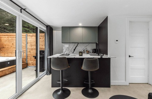 Val-des-Lacs Ski Chalet | Luxury mini-chalets to disconnect for two with a private spa nestled in the hear