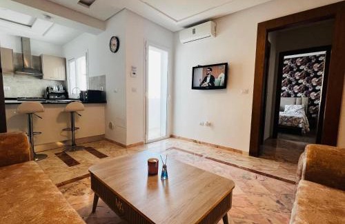 Hay Nozha Apartment | Luxury Peaceful Fully Equipped 1 Bedroom Apartment Monastir