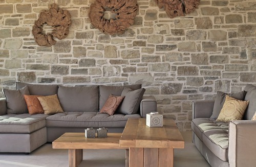 Kalamaki Villa | Luxury seafront villa Komos, stunning view, private pool,totally quietness