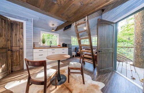 Palmyra Cabin | Luxury, Secluded Treehouse on the Rivanna River