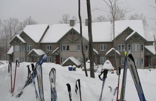 North Troy Apartment | Luxury Ski-in/Ski-out Jay Peak Ski Resort Village Condo