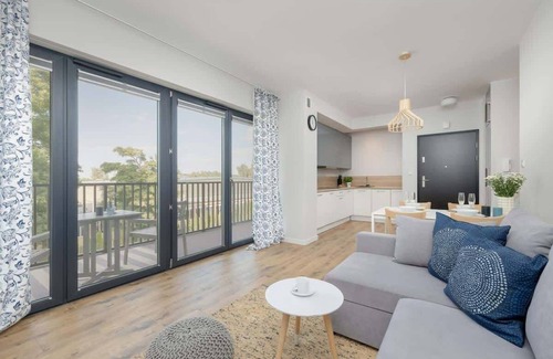 Kolobrzeg Apartment | Luxury suite for 4 people Jacuzzi SPA
