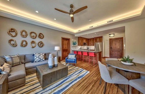 South Lake Tahoe Apartment | Luxury Two Bedroom Residence Steps From Heavenly Village Condo