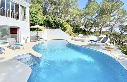 Can Furnet Villa | Luxury "Villa Tikal" with a Private Pool, Panoramic sea and Mountain Views