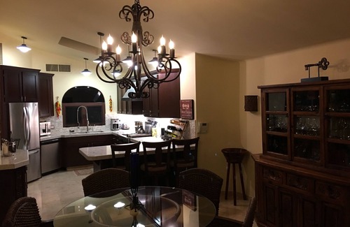 Pedregal Villa | Luxury villa, steps from the beach; heated pool/spa & palapa bar, ocean view