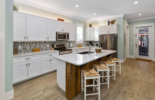 Kiska Beach House | Luxury West End Home steps from Gulf w/views & private *heated* pool