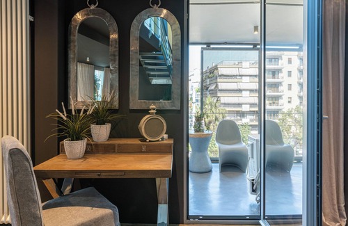 Gazi Apartment | Ma Maison N°5 Penthouse,Private Heated Pool,Acropolis view Downtown Loft,300Mbps