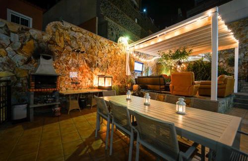 Arguineguin Villa | Magnificent 5-star very large luxury villa sea view jacuzzi and heated pool