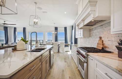 Bid-a-wee Beach House | Magnificent BeachFront Home w/Heated Pool/Hot Tub & Private Beach Access