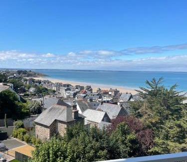 Pleneuf-Val-Andre Apartment | Magnifique vue mer - Tout confort