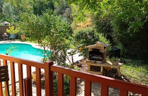 Saint-Julien-de-Cassagnas House | Maison Très Agréable au Calme Sans vis à vis Avec .piscine