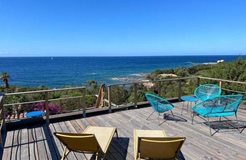 Coti-Chiavari Villa | Maison à 50 m de la plage, 10 personnes, 5 chambres en corse du sud,